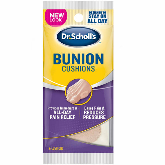 Dr. Scholl's Bunion Cushions, 6 Cushion