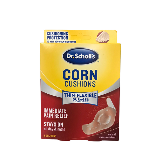 Dr. Scholl's Corn Cushion with Duragel Technology, 6 Cushions Helps Soften Hard Corns