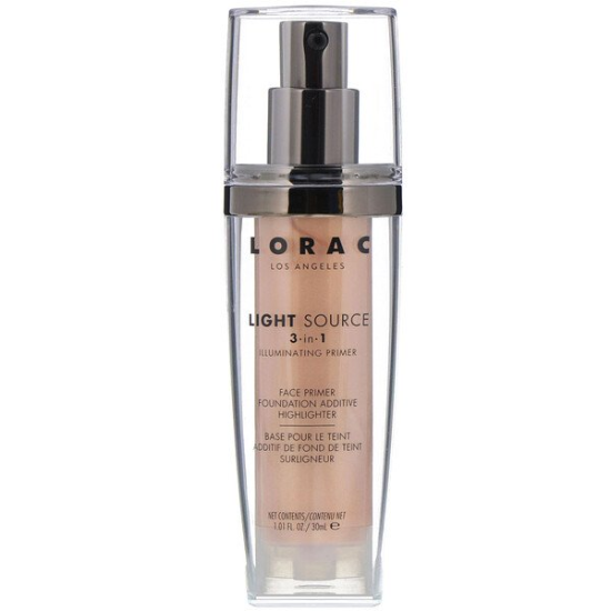 Lorac Light Source 3 in 1 Illuminating Face Primer Foundation 30 ml / 1 Fl Oz (DUSK)
