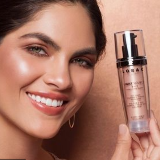 Lorac Light Source 3 in 1 Illuminating Face Primer Foundation 30 ml / 1 Fl Oz (DUSK)