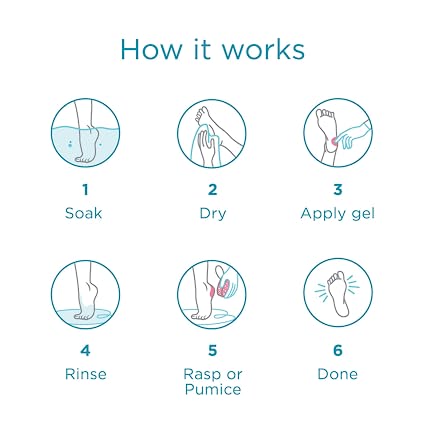 Lee Beauty Professional Callus Remover Eliminator, Liquid & Gel For Corn And Callus On Feet 8 oz