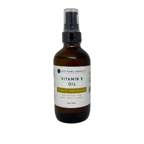 Kate Blanc Vitamin E Oil Moisturizes Face, body & nails 100% Pure, Extra Strength 28,000 IU 120 mL