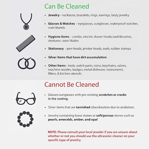 Magnasonic Professional Ultrasonic Jewelry Cleaner Machine (CD2800)