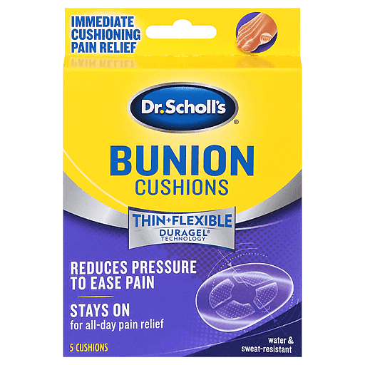 Dr. Scholl's Bunion Cushions with Duragel Technology, 5 Count
