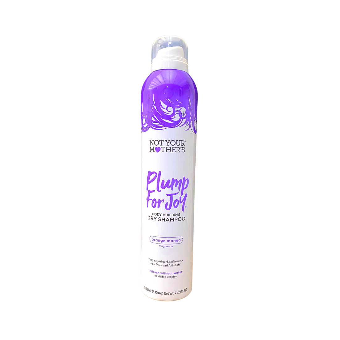 Not Your Mothers Plump for Joy Body Building Dry Shampoo, Orange Mango 7 oz (198 g)
