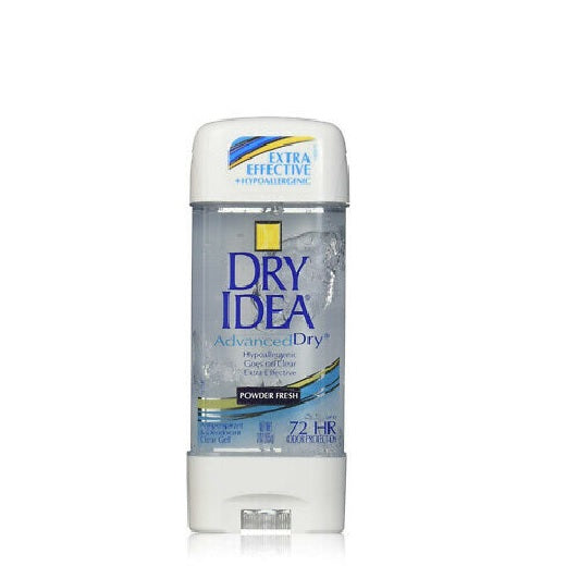 Dry Idea Advanced Dry Anti-Perspirant and Deodorant Clear Gel Powder Fresh 3 oz