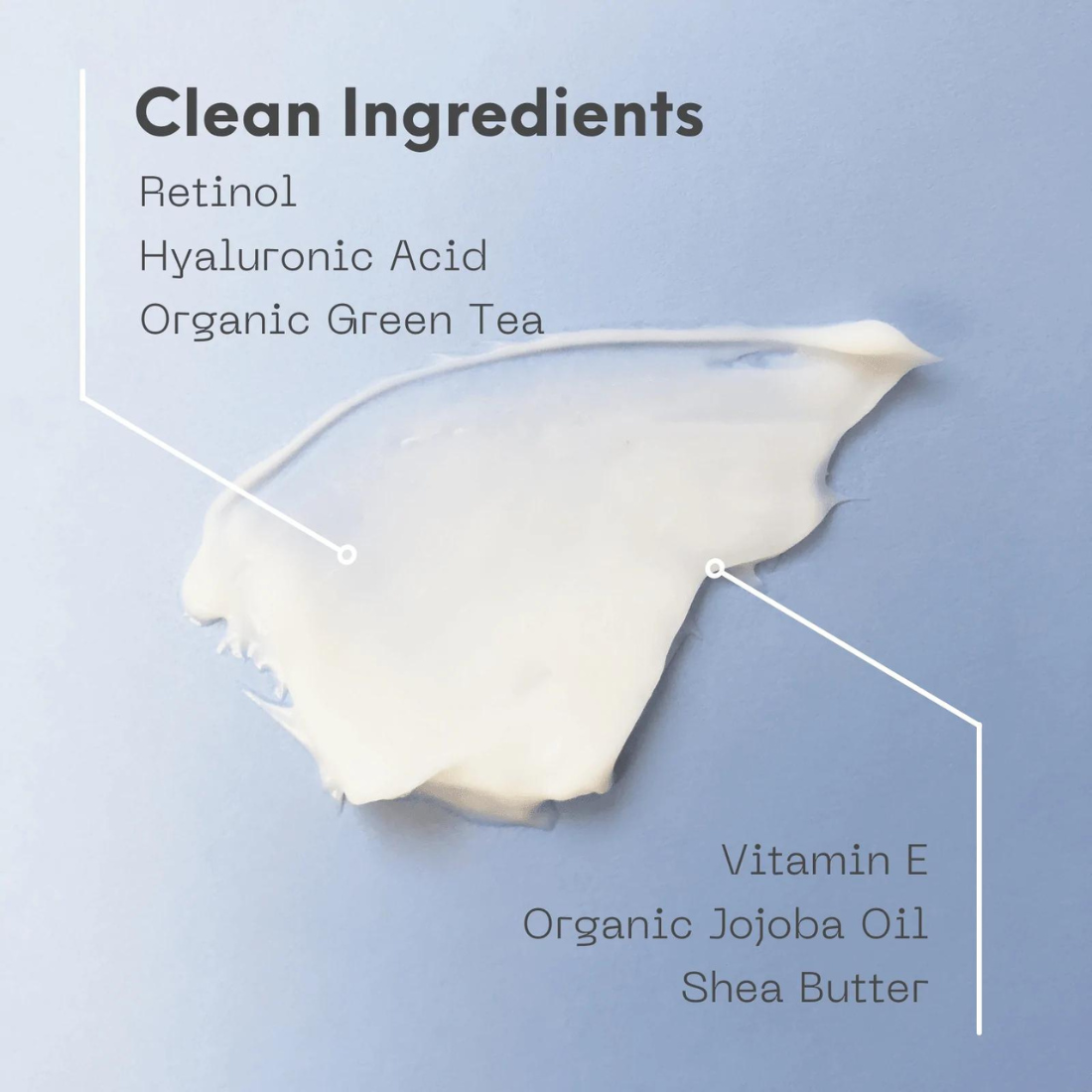 LilyAna Naturals Retinol Cream Moisturizer 1.7 Oz