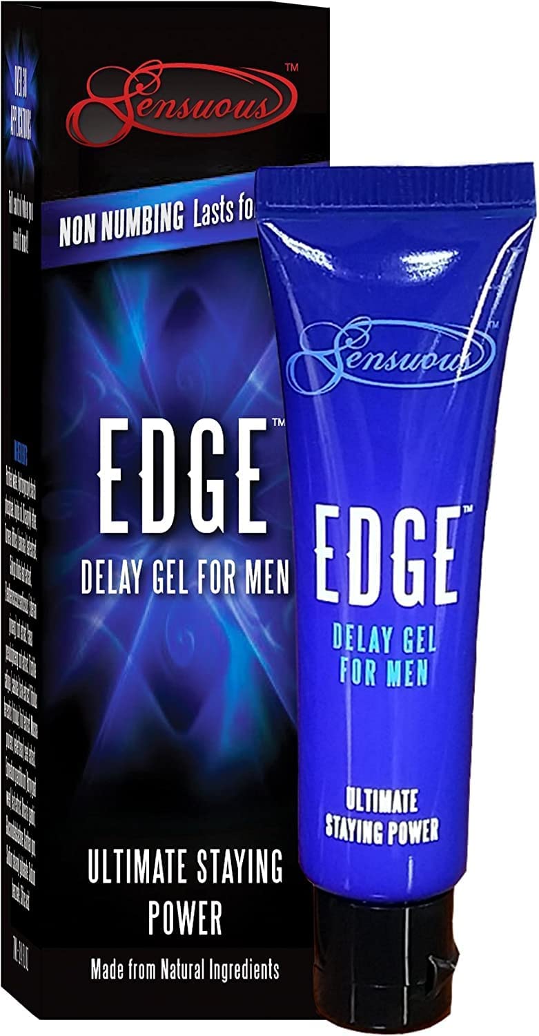 Sensuous Edge Gel For Men 0.24 Fl Oz (7ml) PACKAGING MAY VARY
