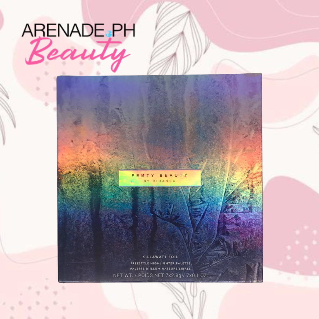 Fenty Beauty by Rihanna Killawatt Foil Freestyle Highlighter Palette, Limited Edition