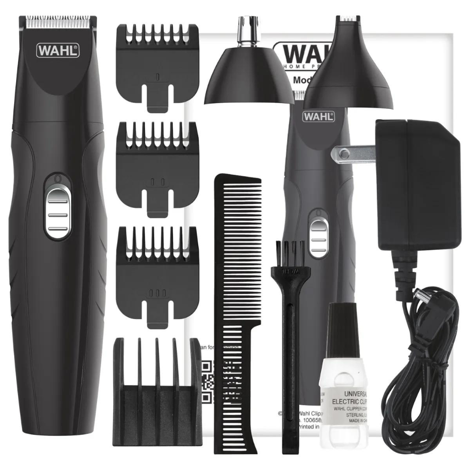 Wahl Clipper All In One Rechargeable Groomer Self-Sharpening Precision Blades 1 Set (9685-200)