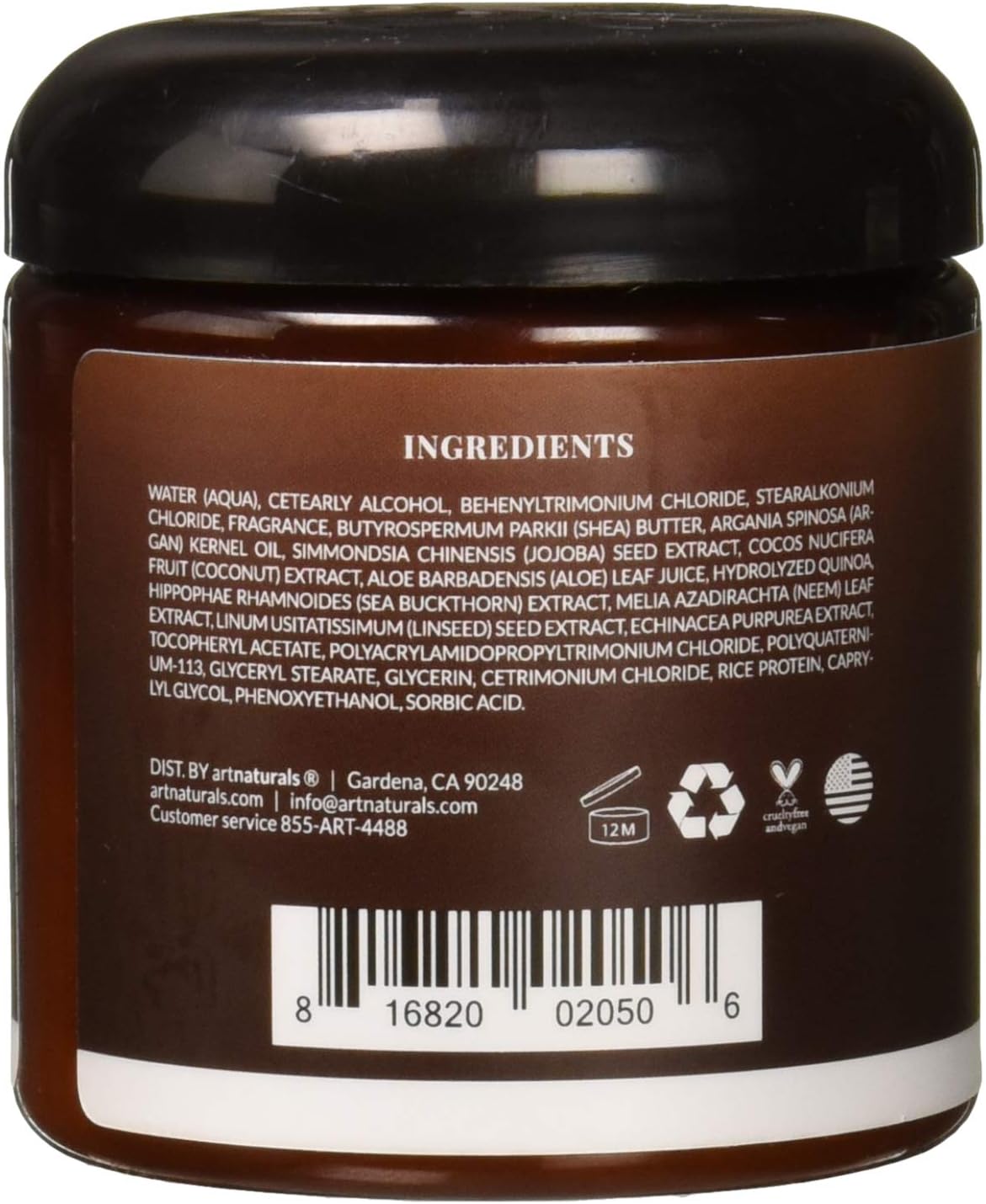 ArtNaturals Argan Oil Hair Mask (8 oz / 226 g) PACKAGING MAY VARY