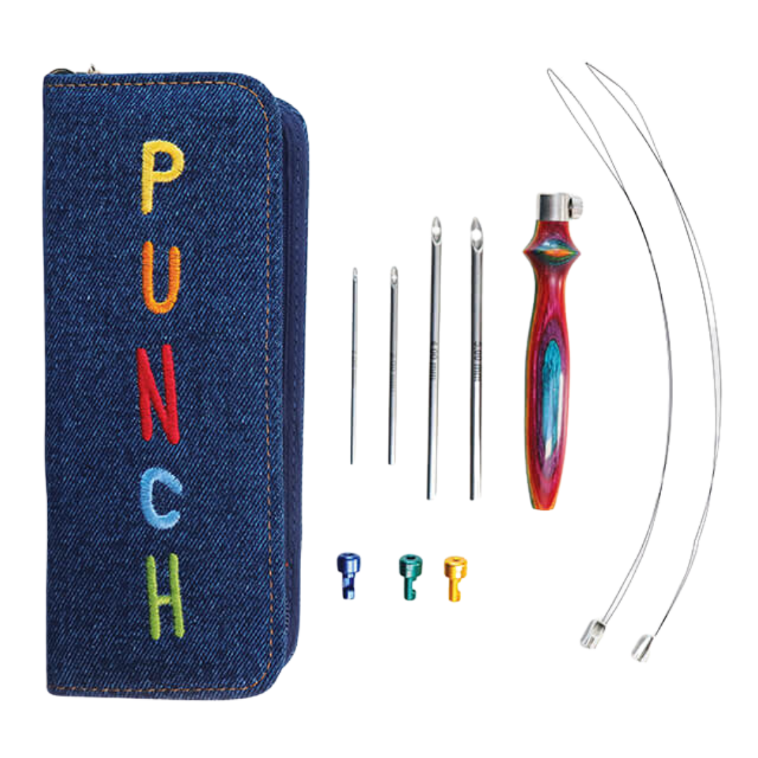 Knitpro Punch Ergonomic Wooden Handle Needle Set