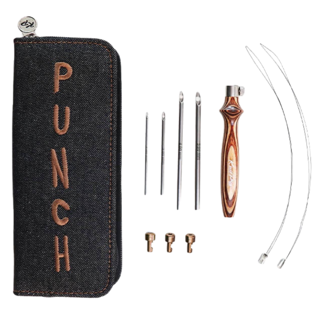 Knitpro Punch Ergonomic Wooden Handle Needle Set