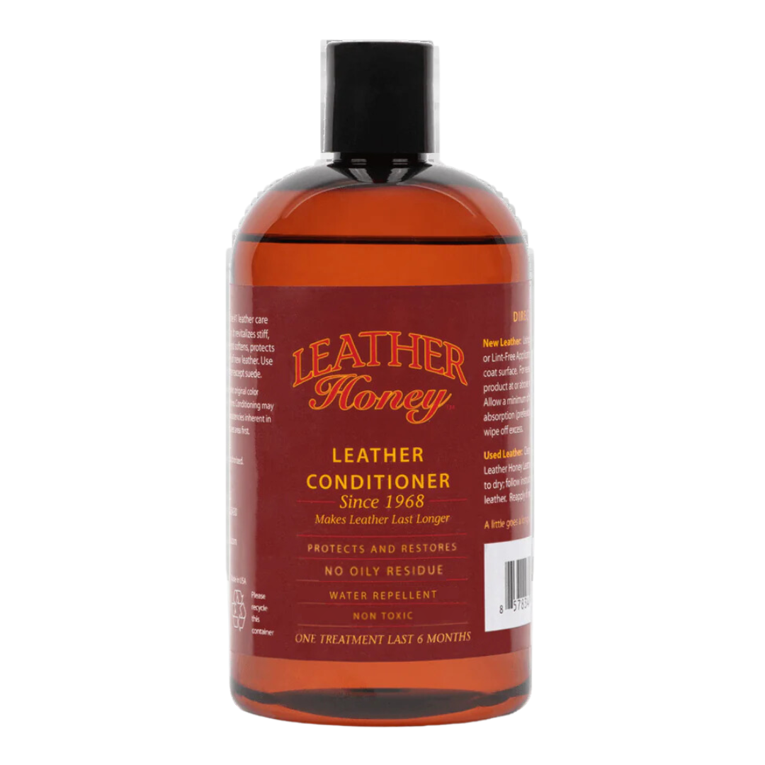 Leather Honey Leather Conditioner No Oil Residue Water Repellent 16 Fl Oz