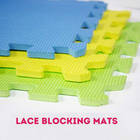 KnitPro Lace Blocking Mats - Pack of 9 (1ft x 1ft) (10874)