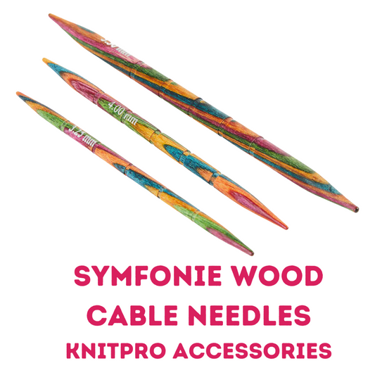 KnitPro Accessories Symfonie Wood Cable Needles (20501)