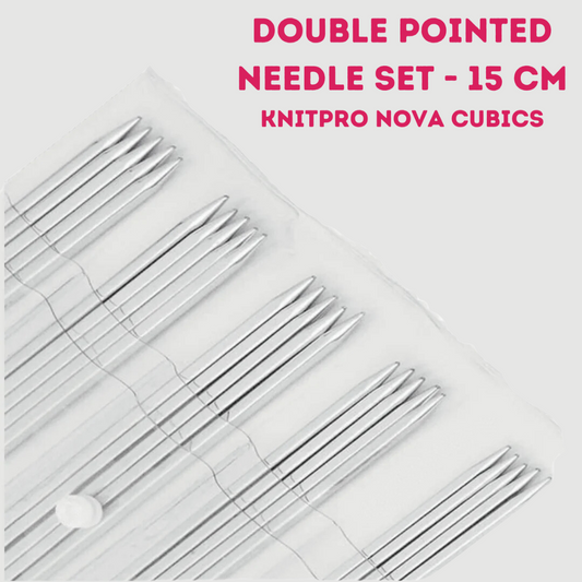 KnitPro Nova Cubics Double Pointed Needle Set