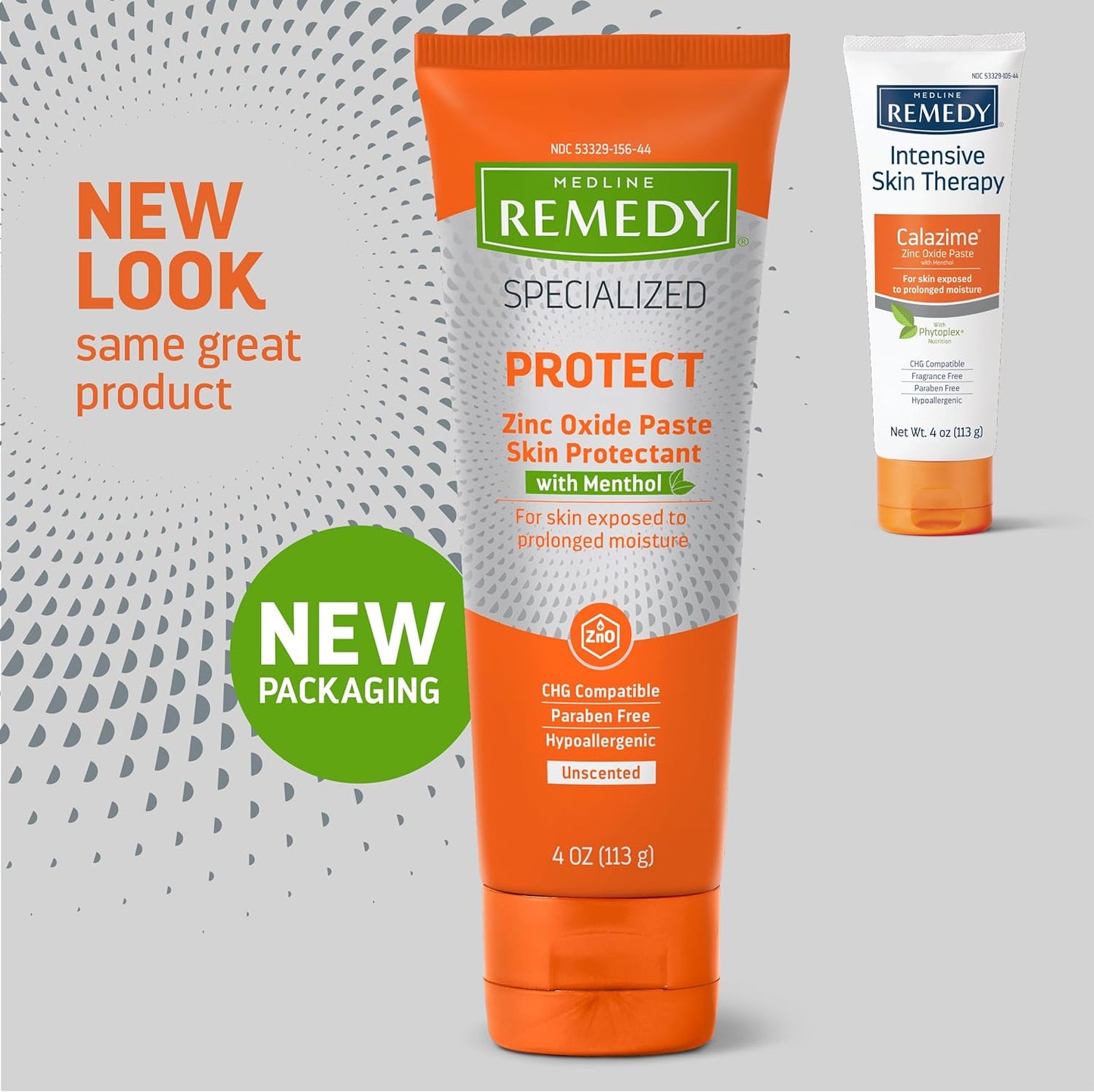 Medline Remedy Specialized skin protectant with Menthol Unscented, 4 oz.