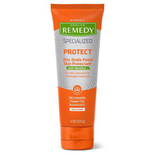 Medline Remedy Specialized skin protectant with Menthol Unscented, 4 oz.