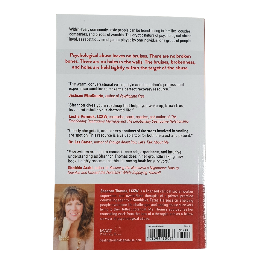 Healing From Hidden Abuse By Shannon Thomas, LCSW (Paperback)