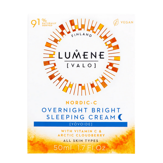 Lumene Valo Nordic-C Overnight Bright Sleeping Cream 1.7 fl oz / 50 mL