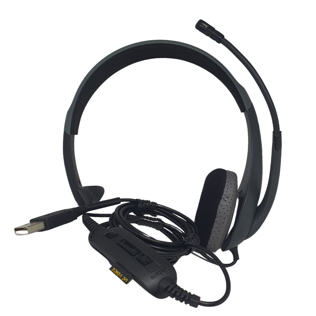 Jabra UC VOICE 550 Mono Corded Headset for Softphone (MIC NO FOAM)