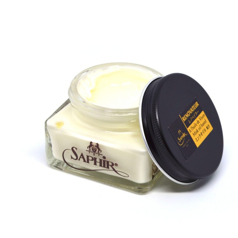 Saphir Renovateur Oil Based All-Purpose Leather Shoe Cleaner & Conditioner 2.65 oz/75g