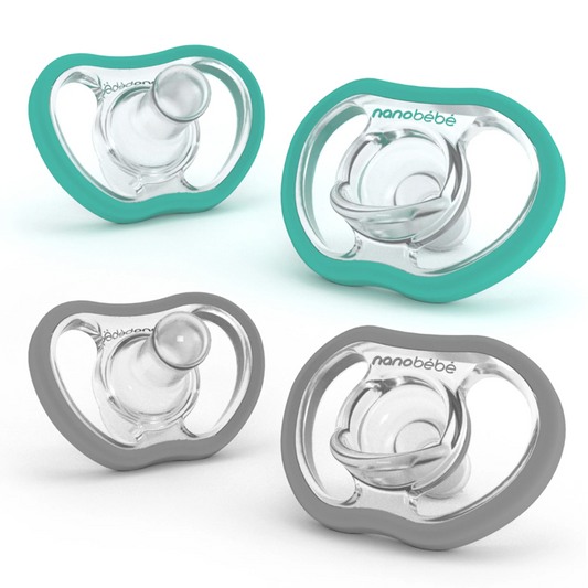 Nanobebe Active Flexy Pacifier 4 Months+ (4pcs)