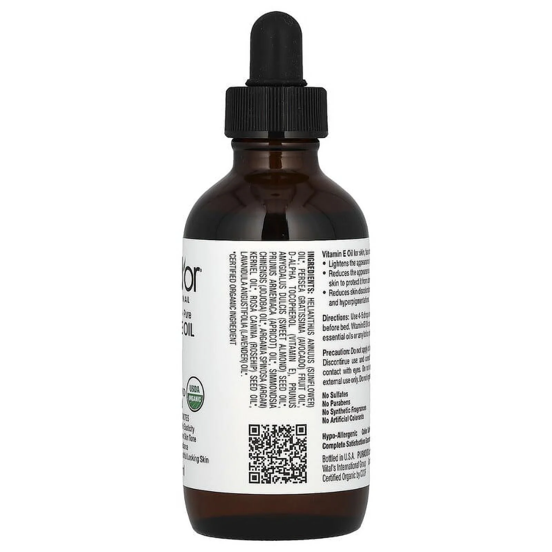 Pura D'Or Professional Vitamin E Oil Super Blend 70,000 IU 4fl oz / 118 mL