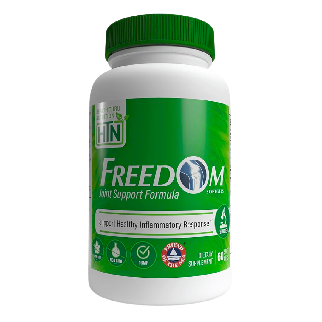 Health Thru Nutrition Freedom Joint Support Formula Supplement 60 Softgels