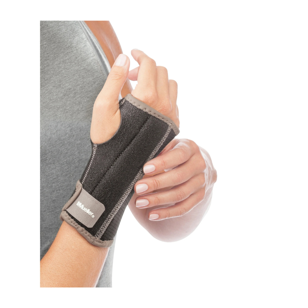 Mueller Sports Reversible Wrist Brace One Size Fits Most, 3 in 1 Moderate, 1 Brace