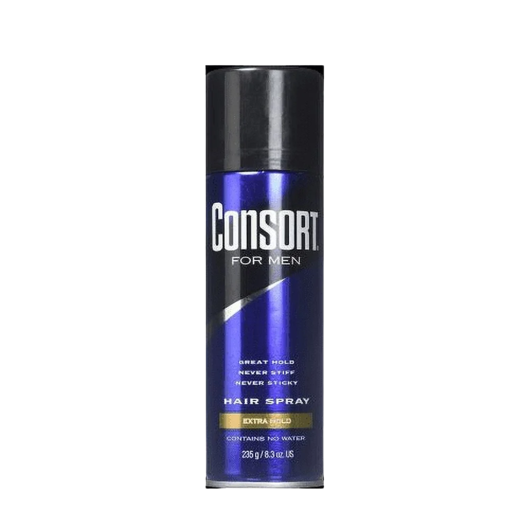 Consort Extra Hold Hair Spray For Men, 235 g / 8.3 oz