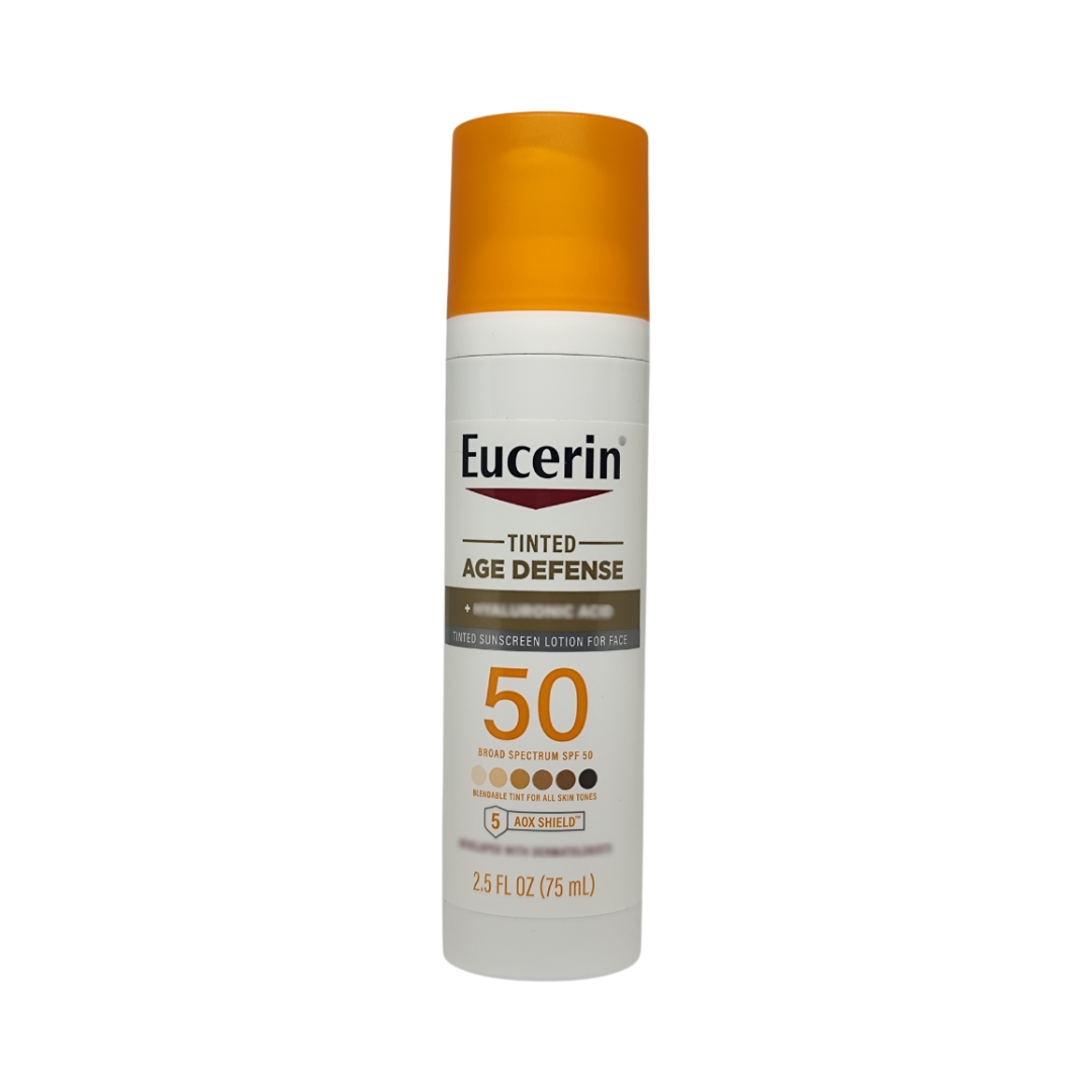 Eucerin Age Defense Sunscreen Lotion SPF 50, 2.5 oz / 75 ml