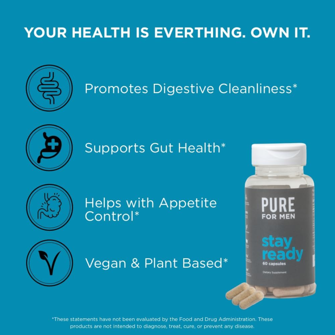 Pure for Men Stay Ready, 60 Capsules