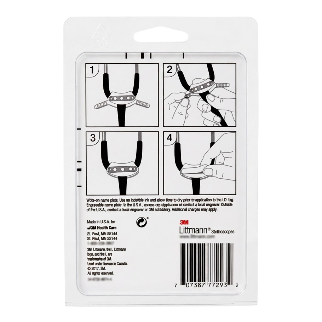 Littmann Stethoscope Identification Tag Gray, 40008