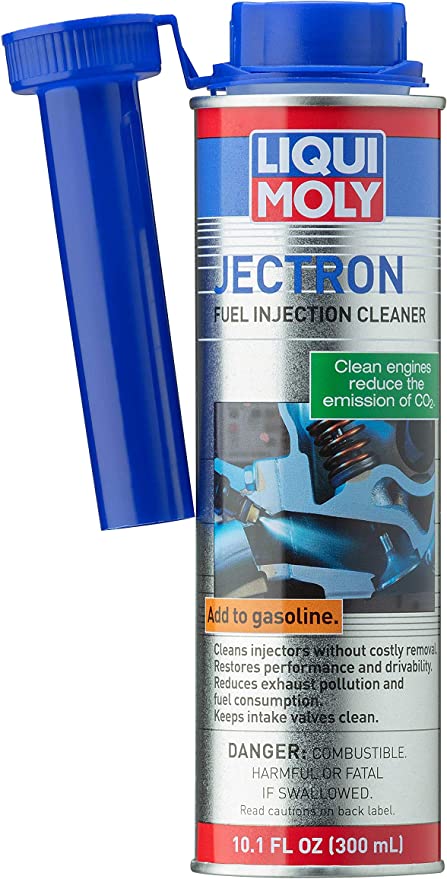 Liqui Moly 2007 Jectron Gasoline Fuel Injection Cleaner - 300 mL Blue (SLIGHTLY RUST PACKAGING)