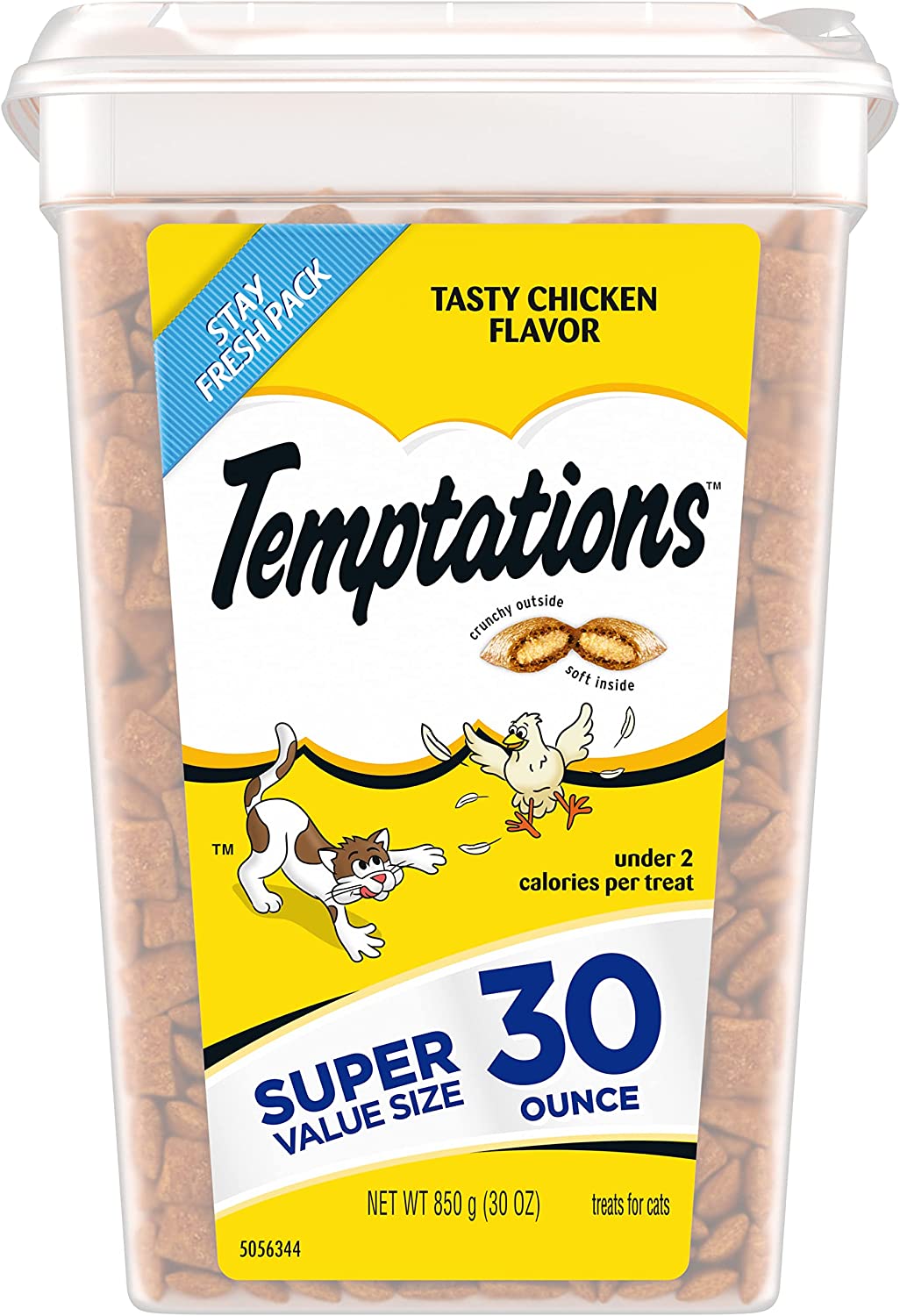 Temptations Crunchy Outside and Soft Inside Chicken Flavor