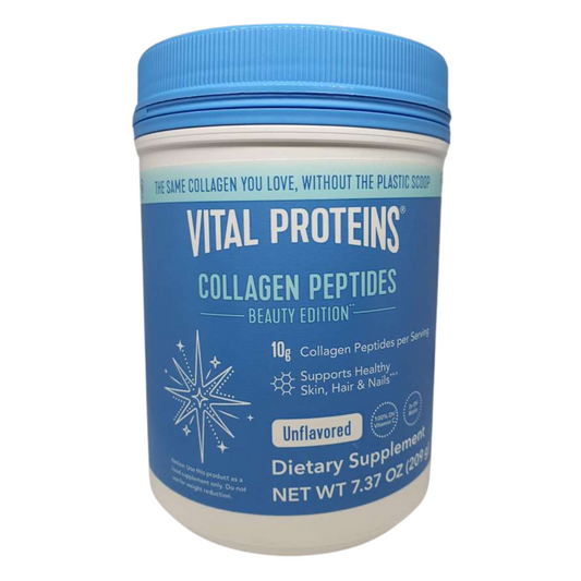 Vital Proteins Collagen Peptides Beauty Edition Unflavored Dietary Supplement 7.37 Oz / 209g