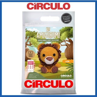 Circulo Yarns AMIGURUMI KIT Safari Animals, Baby Collection