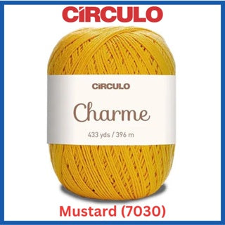 Circulo Yarns CHARME 100% Brazilian Virgin Cotton Yarn 433 yds / 396 m