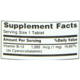 Nature's Bounty B-12, 1000mcg, 100 Tablets