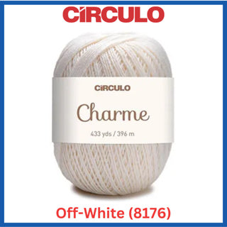 Circulo Yarns CHARME 100% Brazilian Virgin Cotton Yarn 433 yds / 396 m