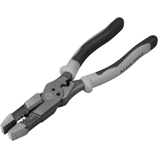 Klein Tools Hybrid Pliers - Crimping 8" 10-14 AWG,12-16 AWG J215-8CR