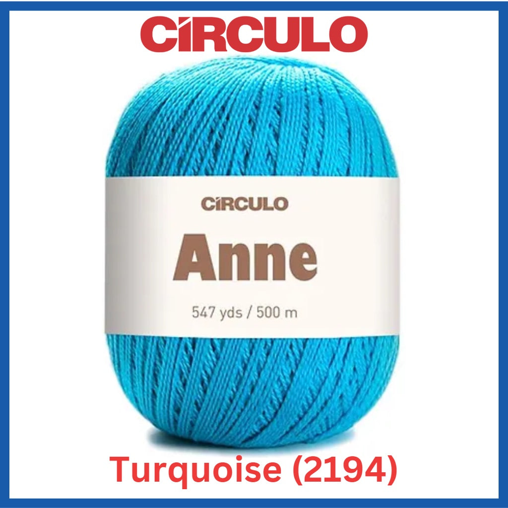 Circulo Yarns ANNE 100% Brazilian Virgin Cotton 547 yds / 500m