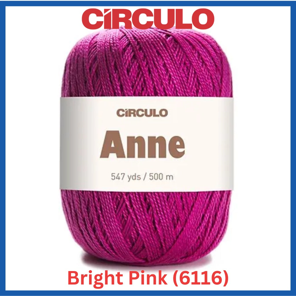 Circulo Yarns ANNE 100% Brazilian Virgin Cotton 547 yds / 500m