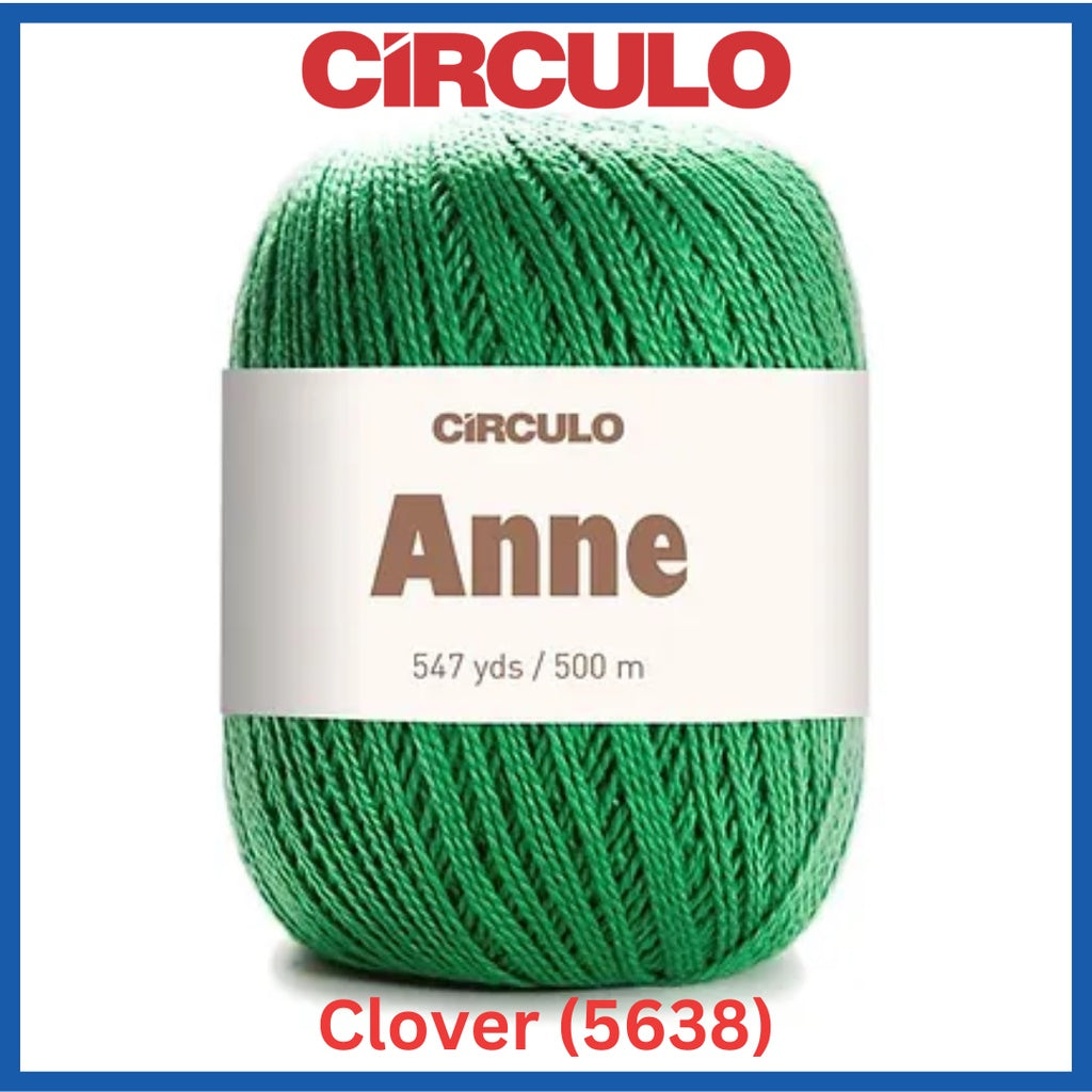 Circulo Yarns ANNE 100% Brazilian Virgin Cotton 547 yds / 500m