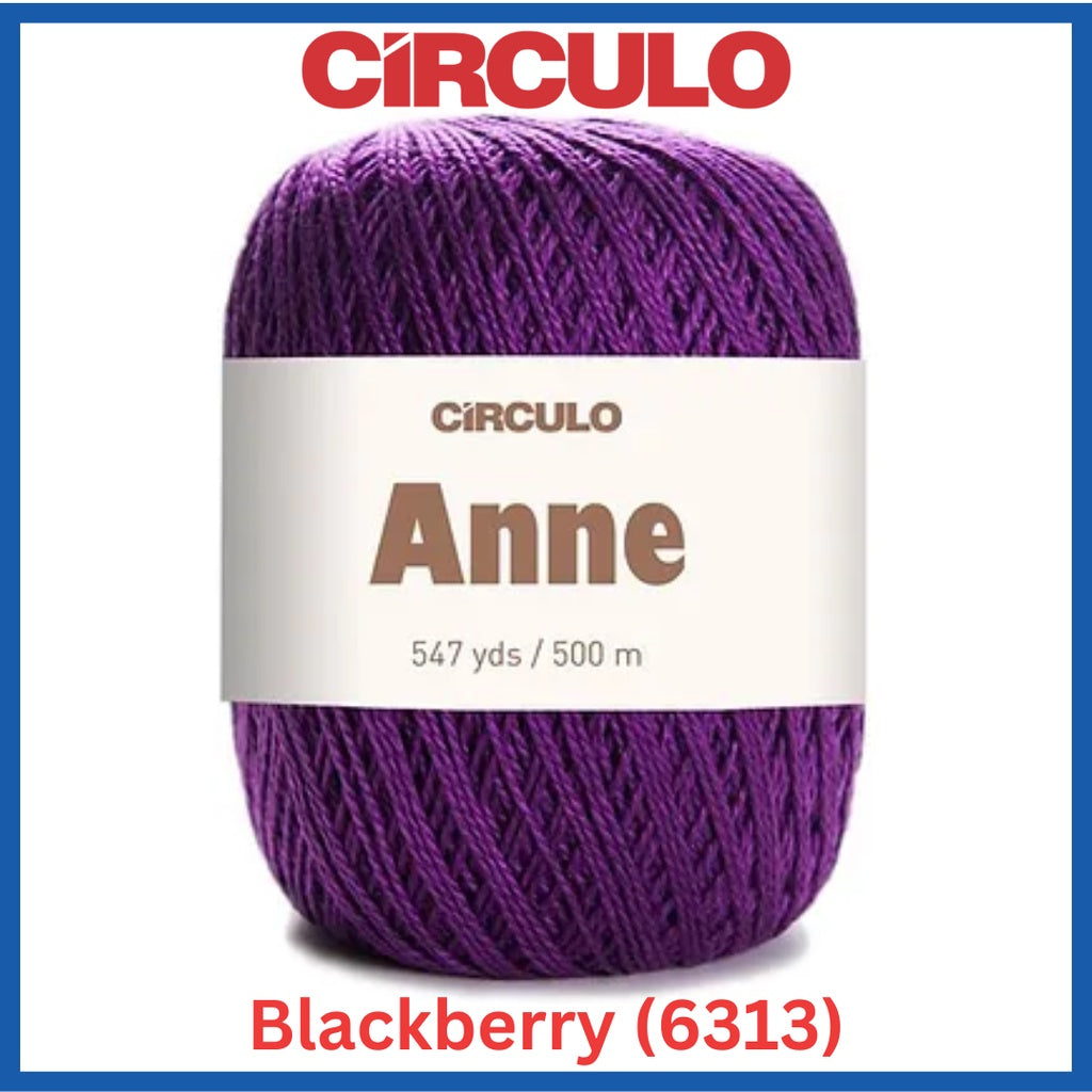 Circulo Yarns ANNE 100% Brazilian Virgin Cotton 547 yds / 500m