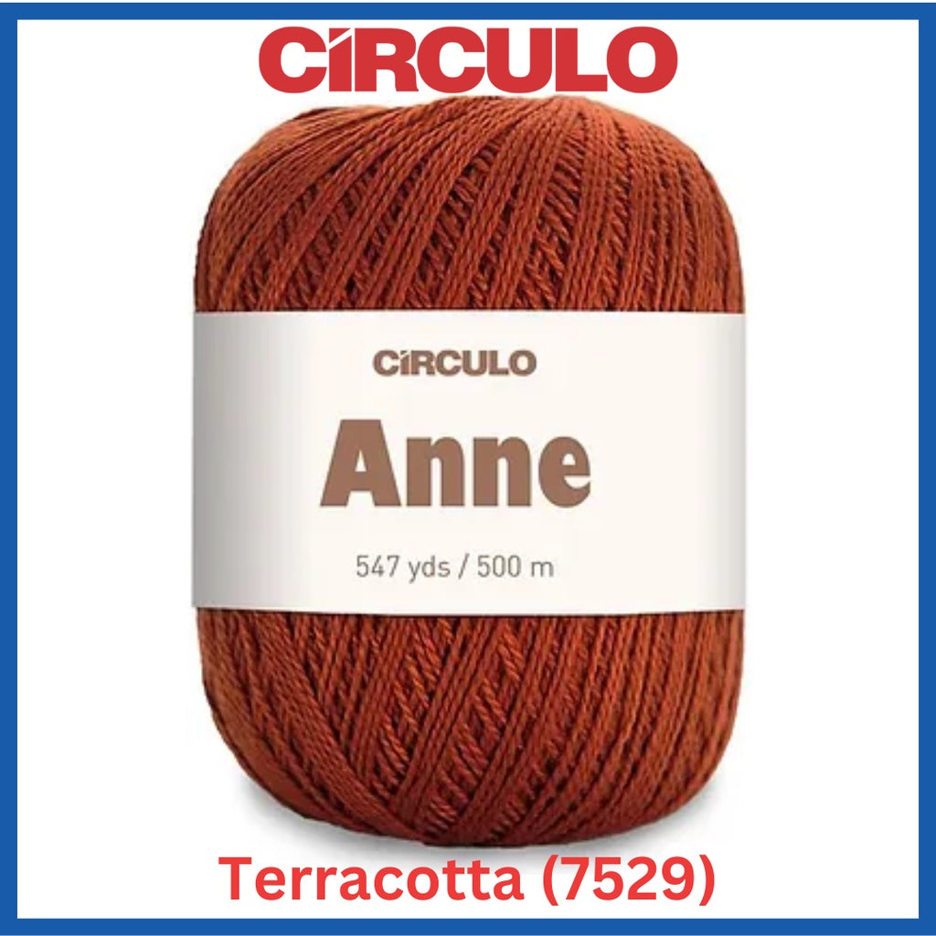 Circulo Yarns ANNE 100% Brazilian Virgin Cotton 547 yds / 500m