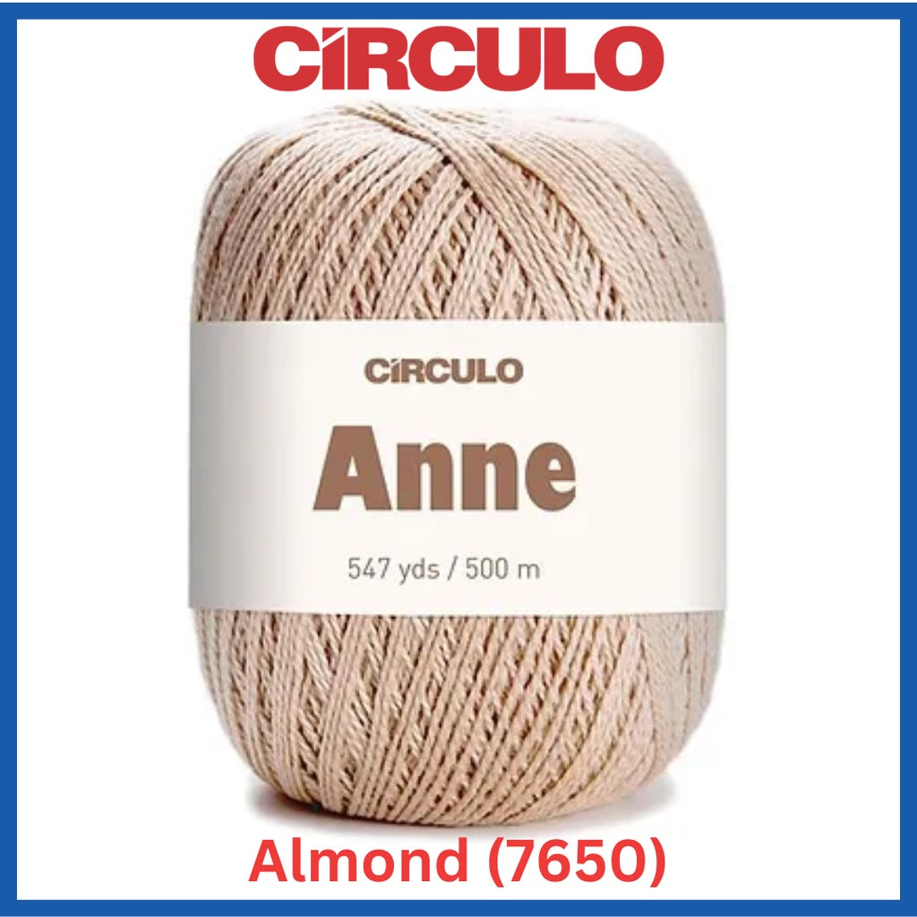 Circulo Yarns ANNE 100% Brazilian Virgin Cotton 547 yds / 500m