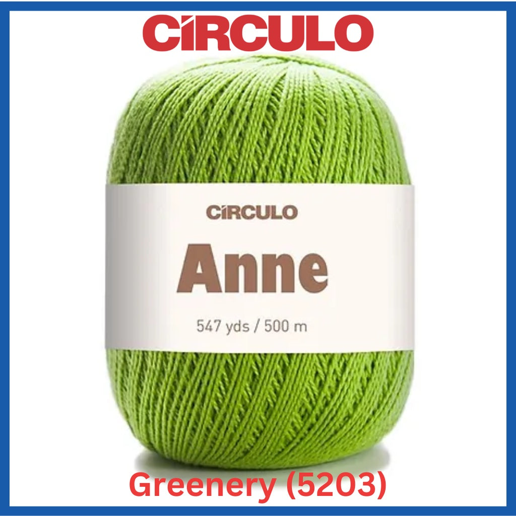 Circulo Yarns ANNE 100% Brazilian Virgin Cotton 547 yds / 500m